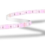rgb led strip light 5m pink front