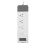 4 outlet powerboard front