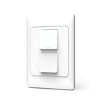 connect 2 gang smart wall switch side