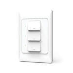 connect 3 gang smart wall switch side