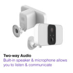 Outdoor Floodcam Two Way Audio Feature