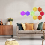 CSH-10HEX-248_Smart DIY Hexagon Light_Lifestyle 2